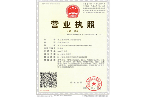 營(yíng)業(yè)執(zhí)照